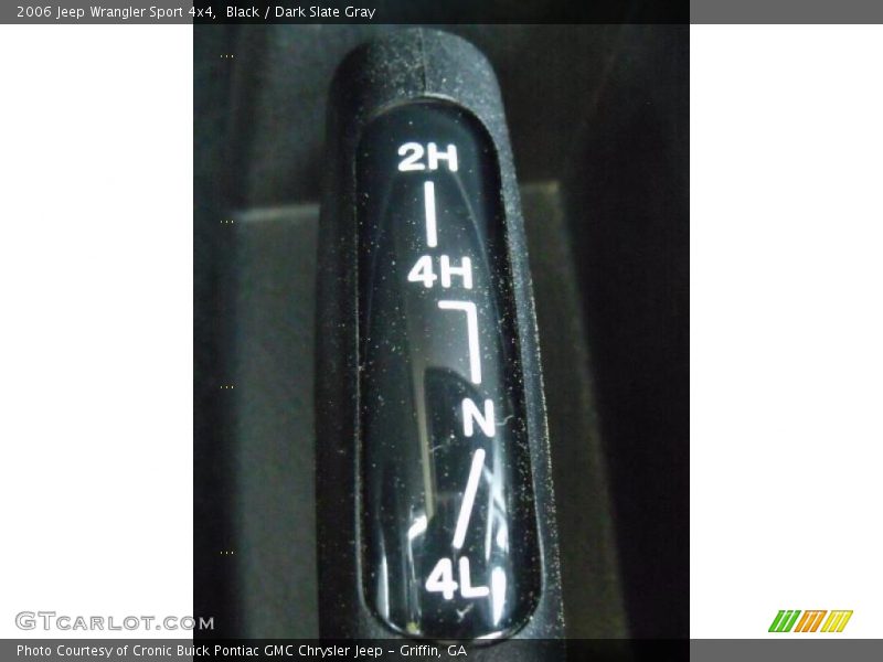 Black / Dark Slate Gray 2006 Jeep Wrangler Sport 4x4