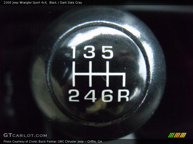 Black / Dark Slate Gray 2006 Jeep Wrangler Sport 4x4