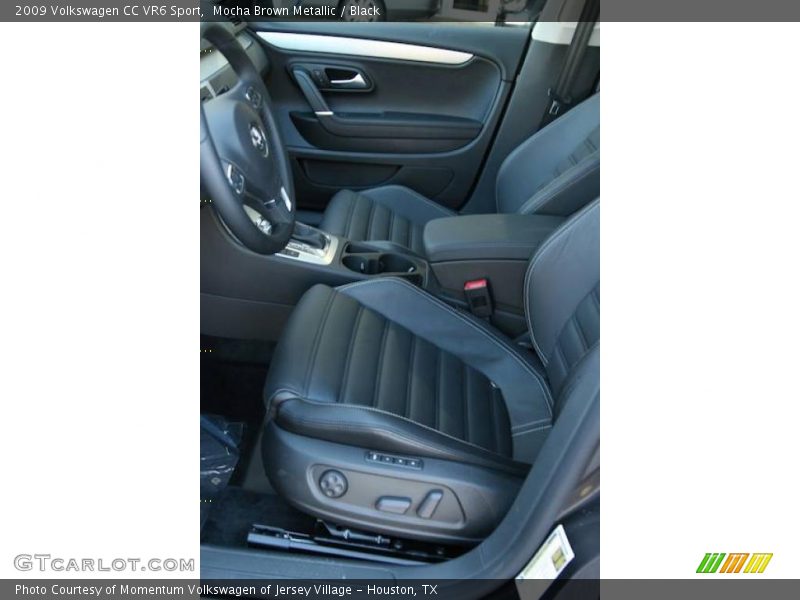 Mocha Brown Metallic / Black 2009 Volkswagen CC VR6 Sport