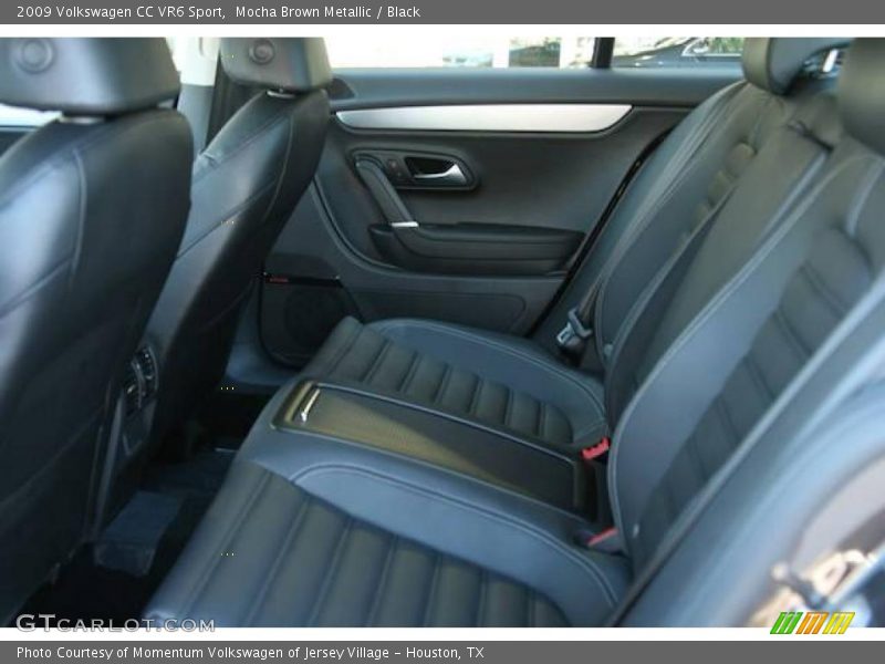 Mocha Brown Metallic / Black 2009 Volkswagen CC VR6 Sport