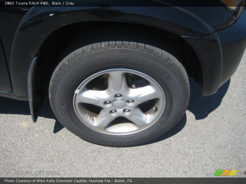 Black / Gray 2003 Toyota RAV4 4WD