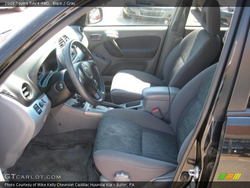 Black / Gray 2003 Toyota RAV4 4WD