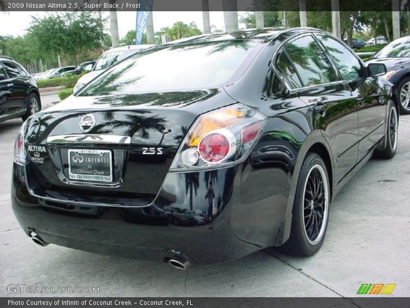 Super Black / Frost 2009 Nissan Altima 2.5