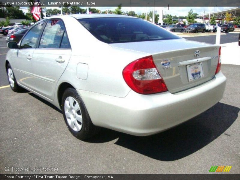 Lunar Mist Metallic / Taupe 2004 Toyota Camry LE