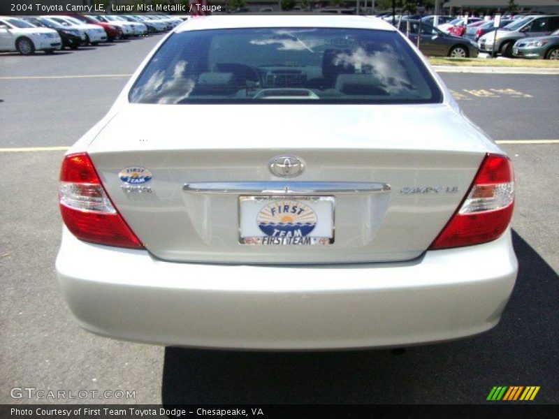 Lunar Mist Metallic / Taupe 2004 Toyota Camry LE