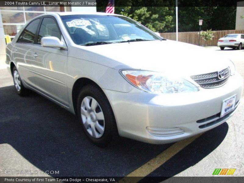 Lunar Mist Metallic / Taupe 2004 Toyota Camry LE