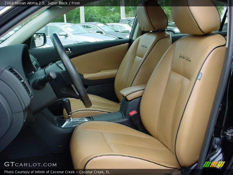 Super Black / Frost 2009 Nissan Altima 2.5
