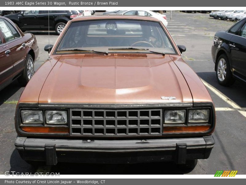 Rustic Bronze / Brown Plaid 1983 AMC Eagle Series 30 Wagon