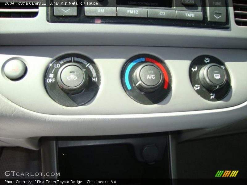 Lunar Mist Metallic / Taupe 2004 Toyota Camry LE