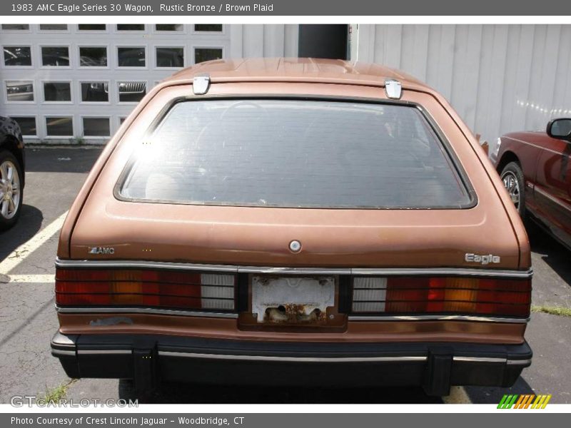Rustic Bronze / Brown Plaid 1983 AMC Eagle Series 30 Wagon