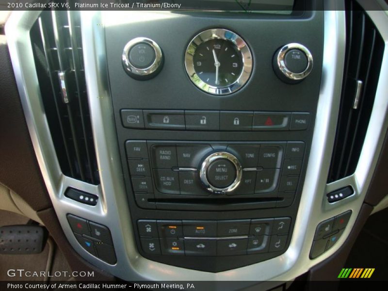 Platinum Ice Tricoat / Titanium/Ebony 2010 Cadillac SRX V6