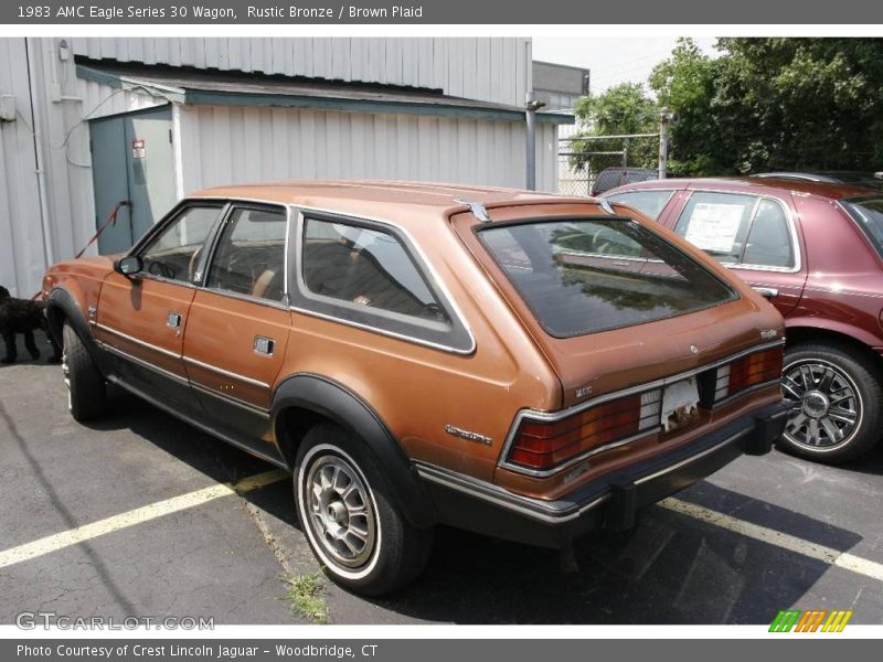 Rustic Bronze / Brown Plaid 1983 AMC Eagle Series 30 Wagon