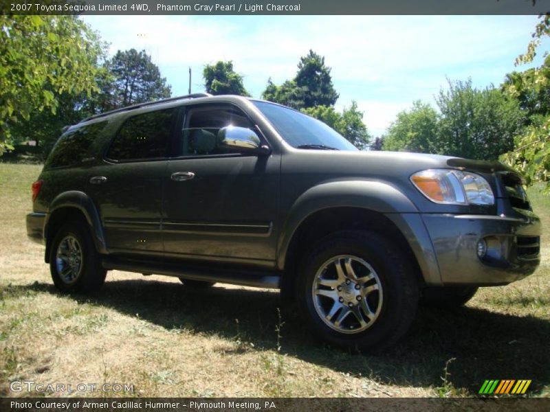 Phantom Gray Pearl / Light Charcoal 2007 Toyota Sequoia Limited 4WD