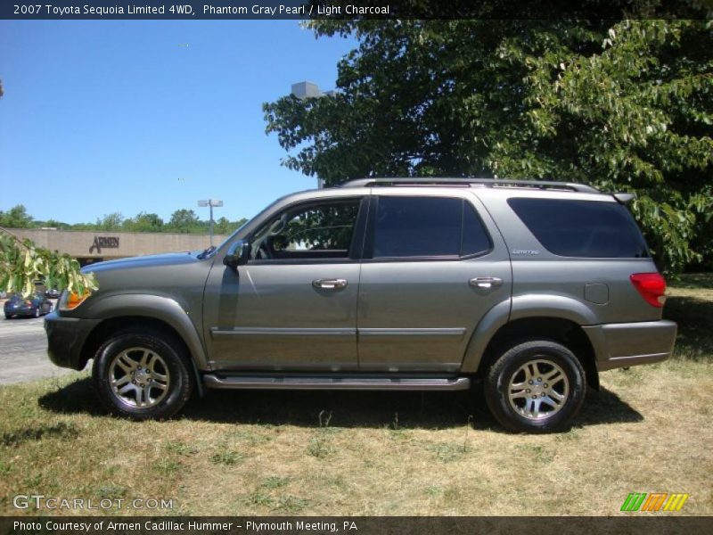 Phantom Gray Pearl / Light Charcoal 2007 Toyota Sequoia Limited 4WD