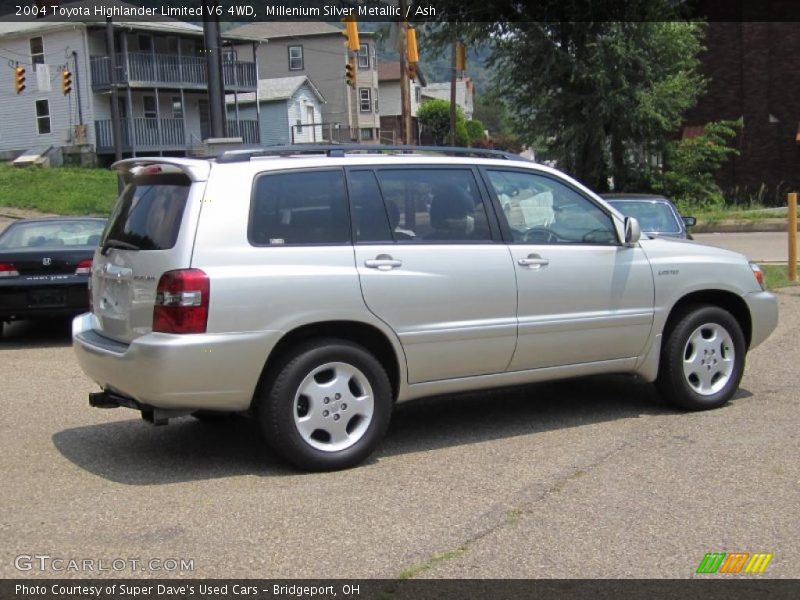 Millenium Silver Metallic / Ash 2004 Toyota Highlander Limited V6 4WD
