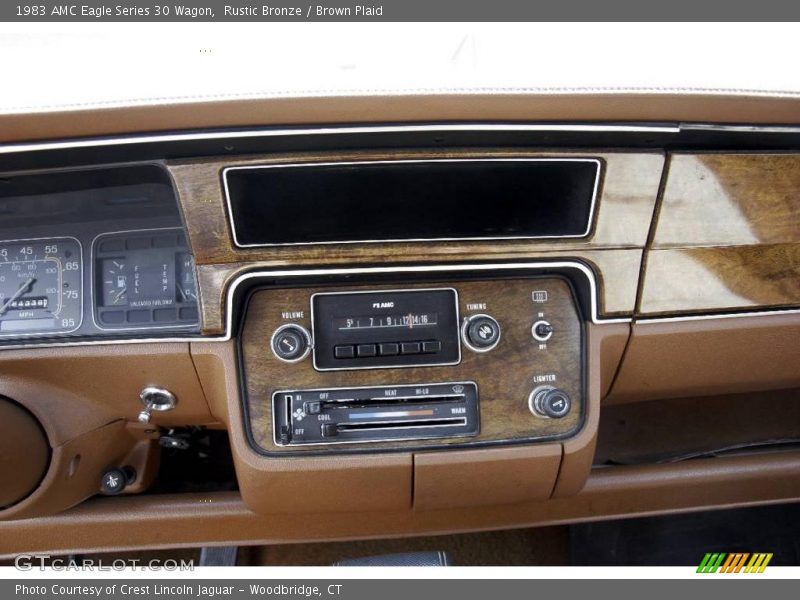 Controls of 1983 Eagle Series 30 Wagon