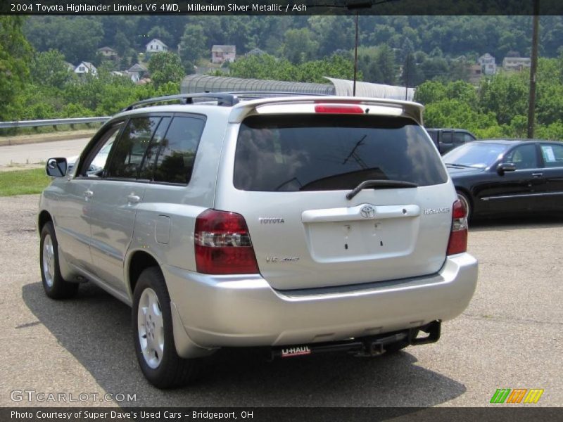 Millenium Silver Metallic / Ash 2004 Toyota Highlander Limited V6 4WD