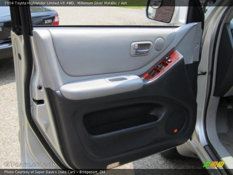 Millenium Silver Metallic / Ash 2004 Toyota Highlander Limited V6 4WD