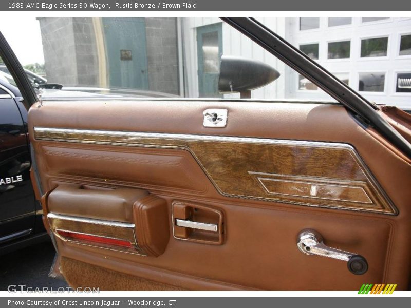 Rustic Bronze / Brown Plaid 1983 AMC Eagle Series 30 Wagon