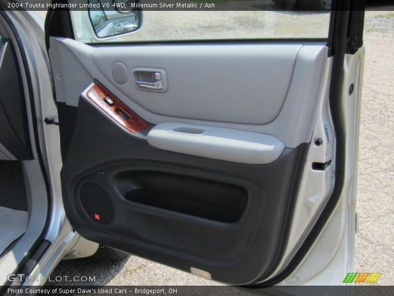Millenium Silver Metallic / Ash 2004 Toyota Highlander Limited V6 4WD