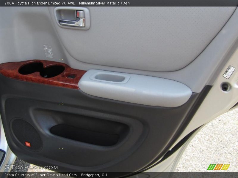 Millenium Silver Metallic / Ash 2004 Toyota Highlander Limited V6 4WD