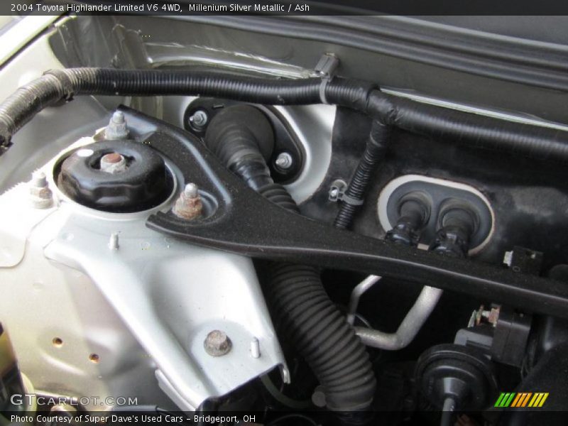 Millenium Silver Metallic / Ash 2004 Toyota Highlander Limited V6 4WD