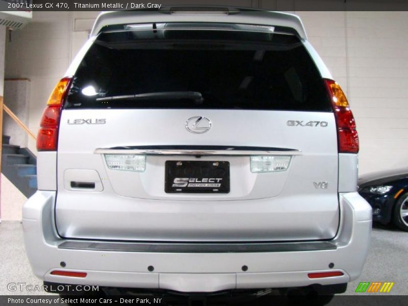 Titanium Metallic / Dark Gray 2007 Lexus GX 470