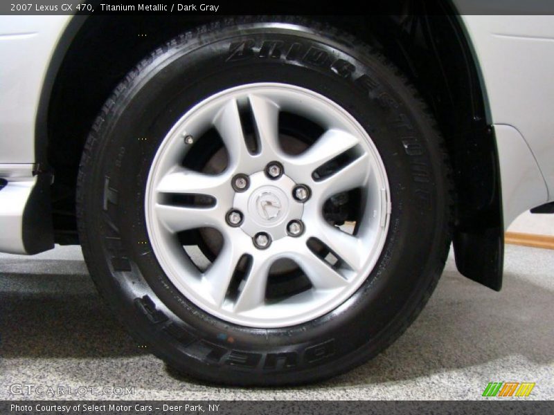 Titanium Metallic / Dark Gray 2007 Lexus GX 470