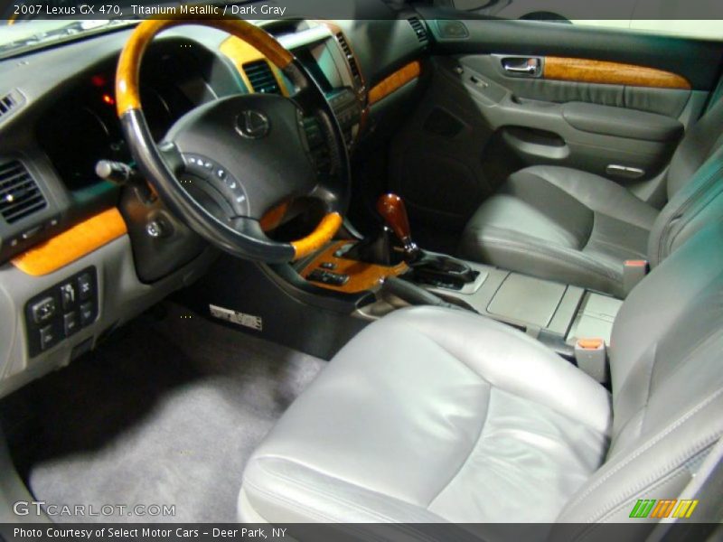 Titanium Metallic / Dark Gray 2007 Lexus GX 470