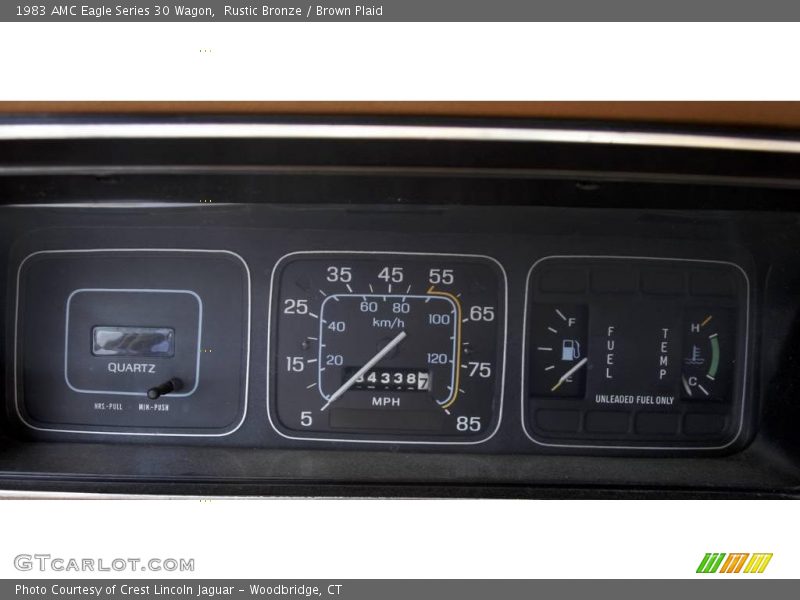 1983 Eagle Series 30 Wagon Series 30 Wagon Gauges