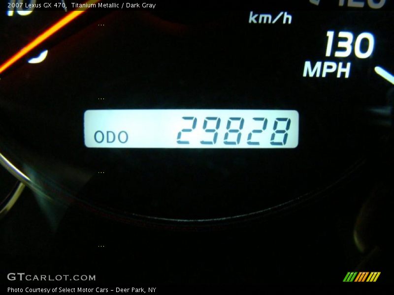 Titanium Metallic / Dark Gray 2007 Lexus GX 470