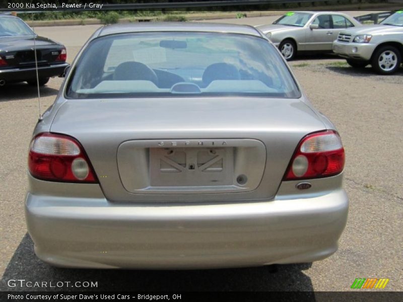 Pewter / Gray 2000 Kia Sephia