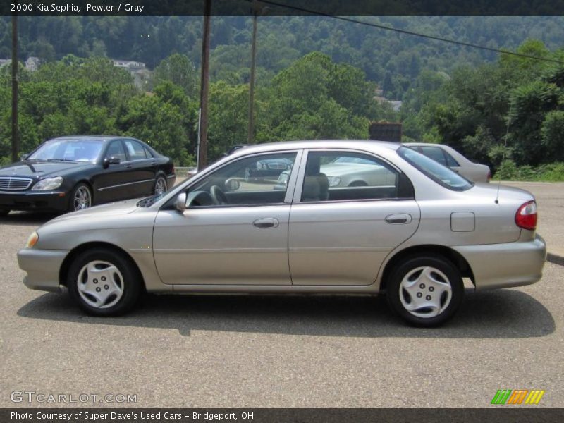 Pewter / Gray 2000 Kia Sephia