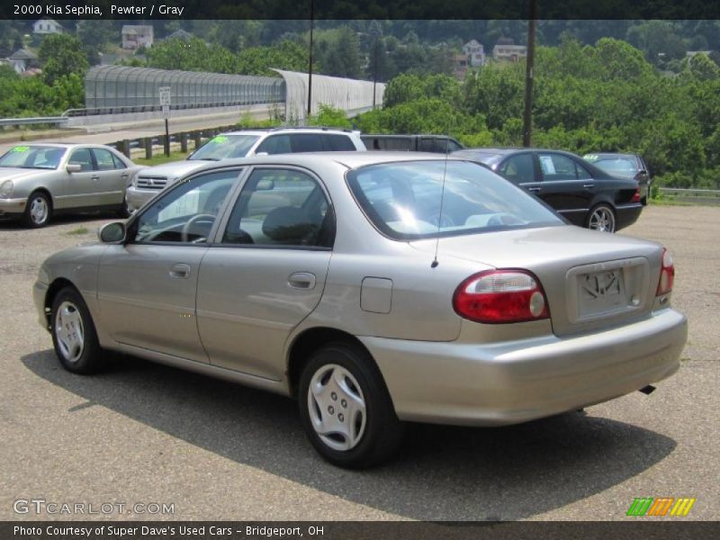 Pewter / Gray 2000 Kia Sephia