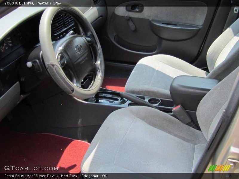 Pewter / Gray 2000 Kia Sephia