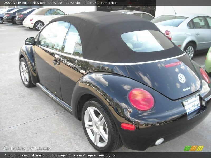 Black / Cream Beige 2004 Volkswagen New Beetle GLS 1.8T Convertible