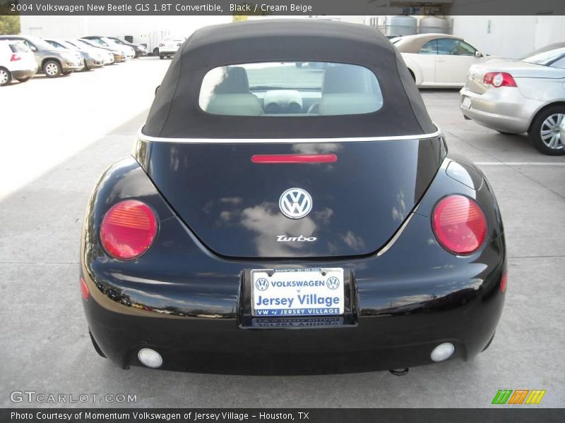 Black / Cream Beige 2004 Volkswagen New Beetle GLS 1.8T Convertible