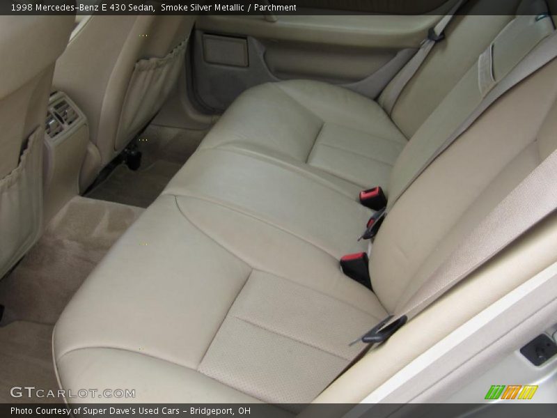 Smoke Silver Metallic / Parchment 1998 Mercedes-Benz E 430 Sedan