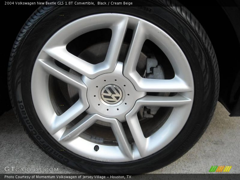 Black / Cream Beige 2004 Volkswagen New Beetle GLS 1.8T Convertible