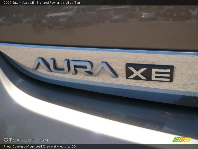 Bronzed Pewter Metallic / Tan 2007 Saturn Aura XE