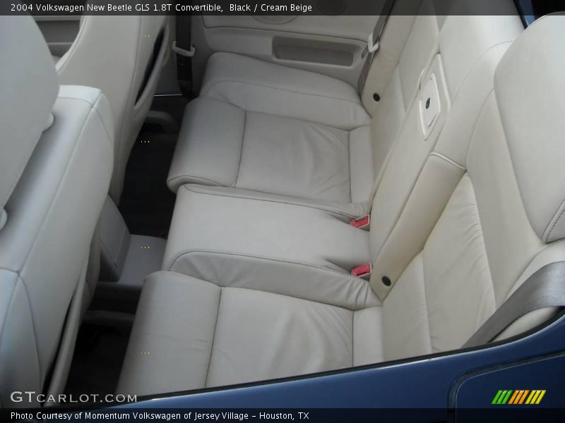 Black / Cream Beige 2004 Volkswagen New Beetle GLS 1.8T Convertible