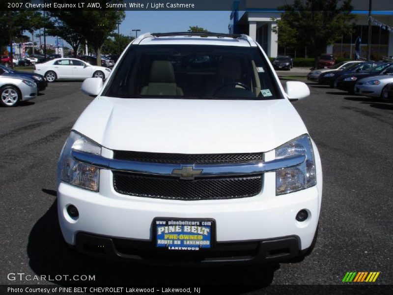 Summit White / Light Cashmere 2007 Chevrolet Equinox LT AWD