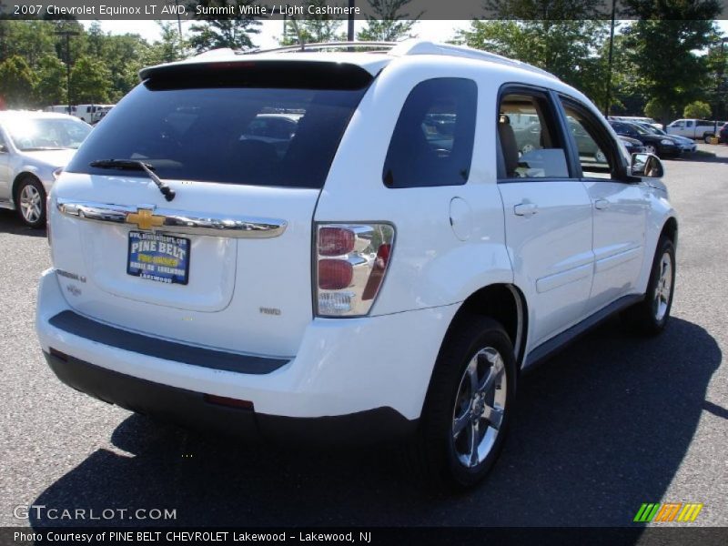 Summit White / Light Cashmere 2007 Chevrolet Equinox LT AWD