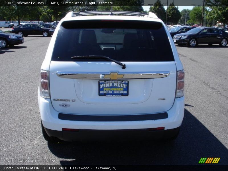 Summit White / Light Cashmere 2007 Chevrolet Equinox LT AWD