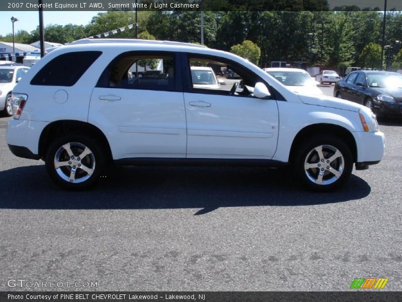 Summit White / Light Cashmere 2007 Chevrolet Equinox LT AWD