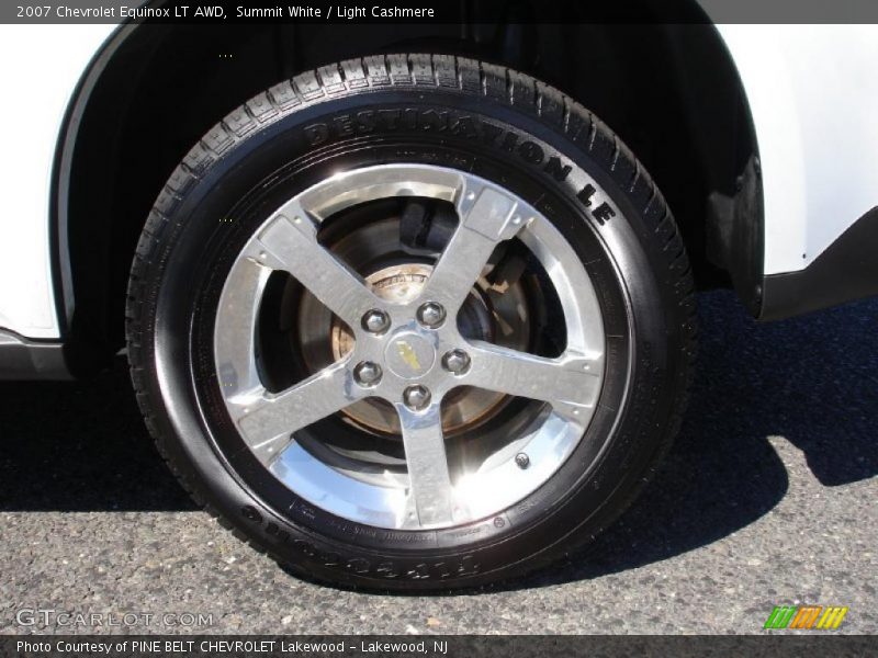 Summit White / Light Cashmere 2007 Chevrolet Equinox LT AWD