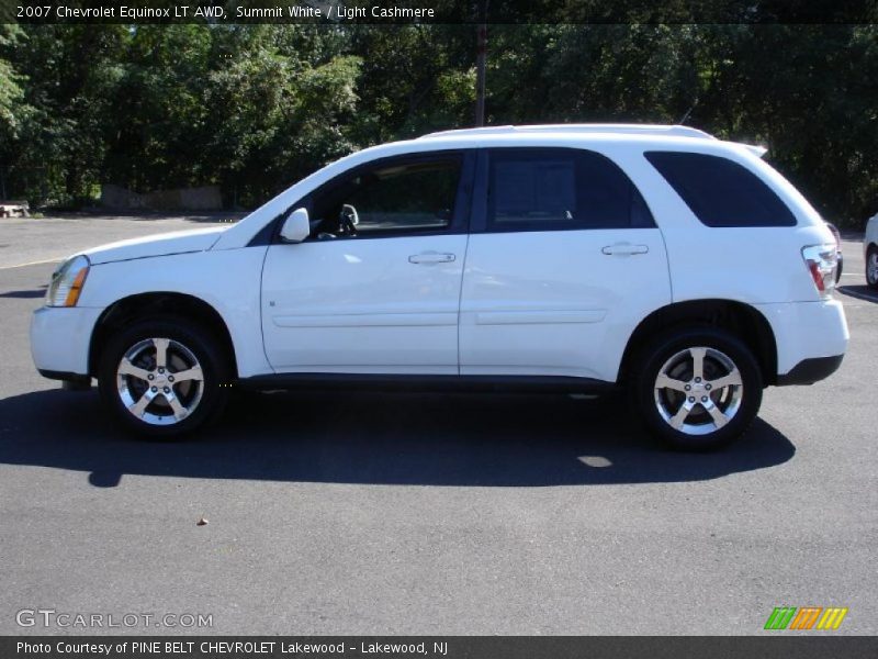 Summit White / Light Cashmere 2007 Chevrolet Equinox LT AWD