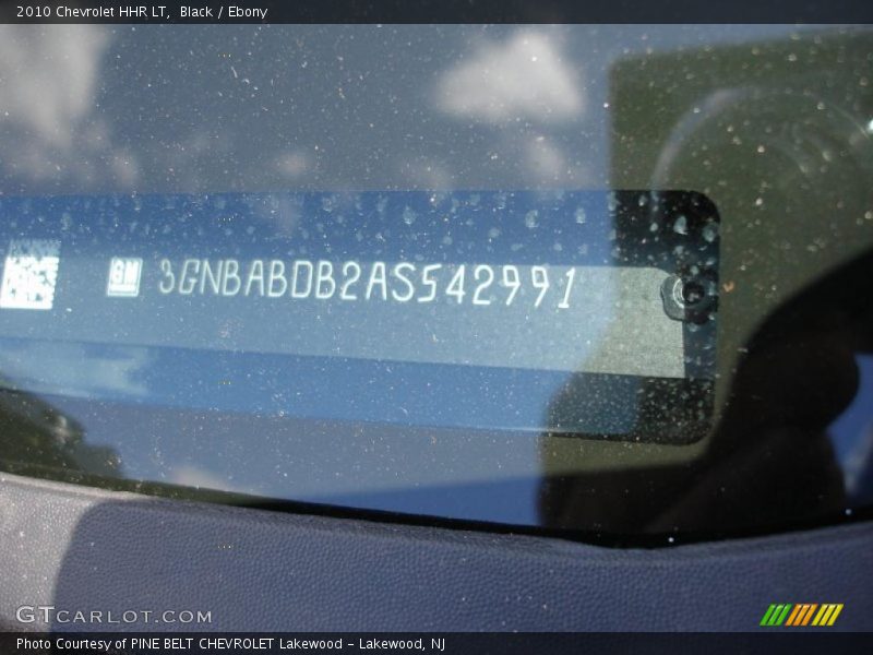 Black / Ebony 2010 Chevrolet HHR LT