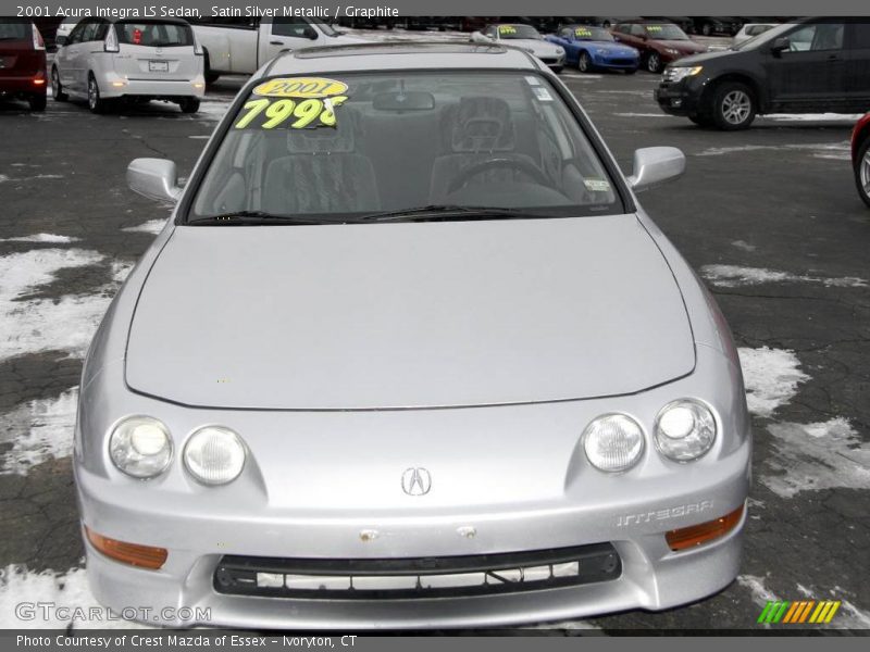 Satin Silver Metallic / Graphite 2001 Acura Integra LS Sedan