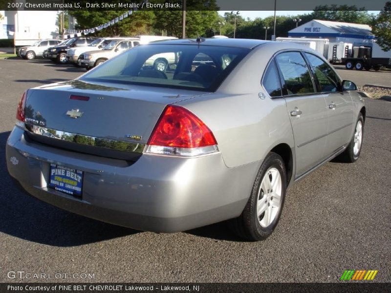 Dark Silver Metallic / Ebony Black 2007 Chevrolet Impala LS